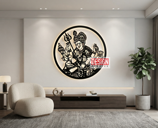 Laser Cutting Design Vihat Maata Ji
