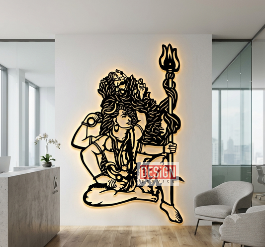 Laser Cutting Design Aazhimala (Shiva) Temple