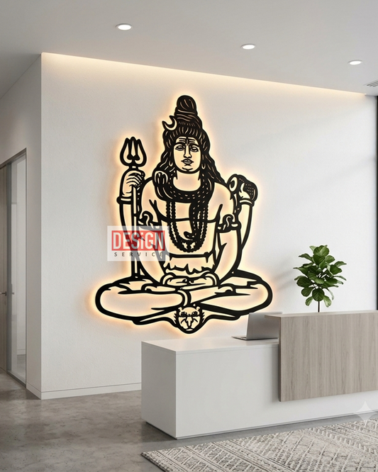 Laser Cutting Design Shivoham (Shiva)