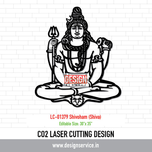 Laser Cutting Design Shivoham (Shiva)