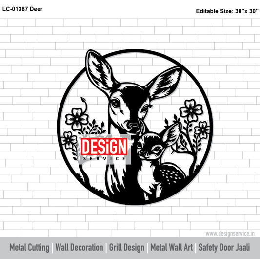 Deer Laser Cutting Design
