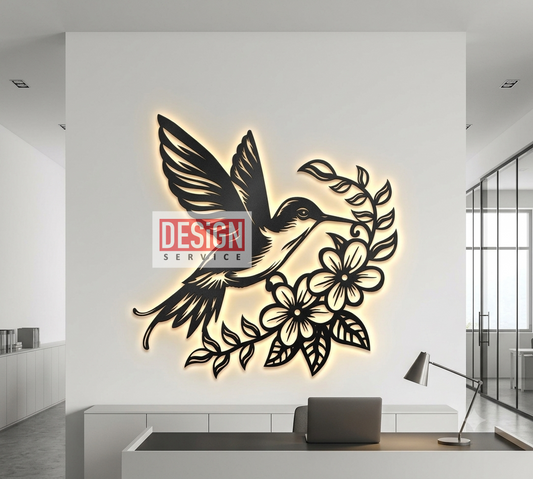 Bird Laser Cutting Design
