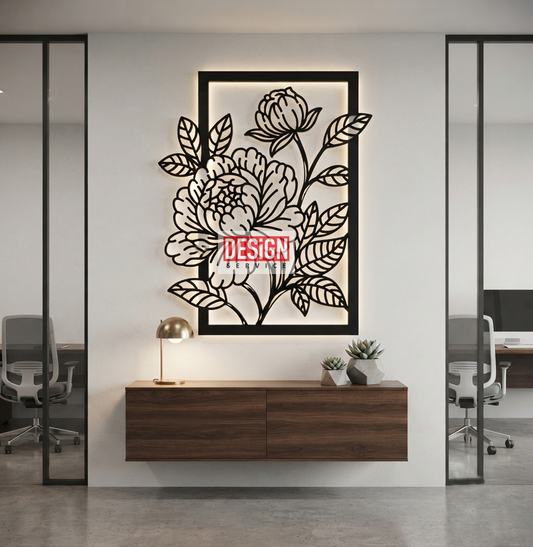 Flower Laser Cutting Design