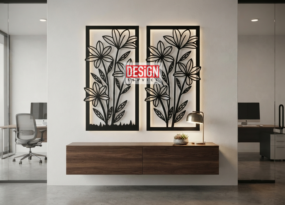 Flower Laser Cutting Design