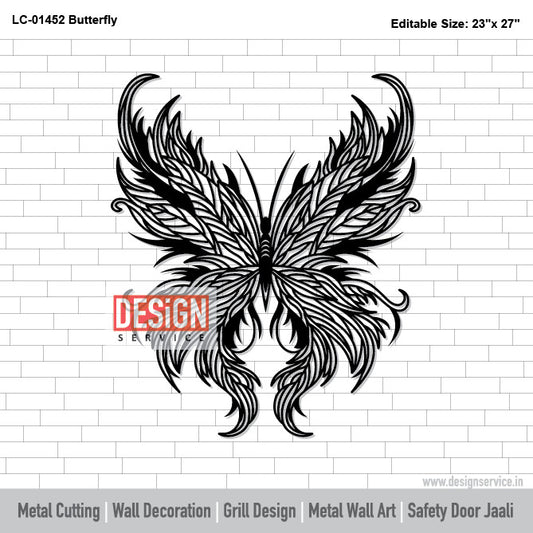 Butterfly Laser Cutting Design