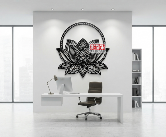 Laser Cutting Design Lotus