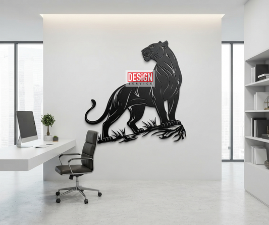 Laser Cutting Design Black panther