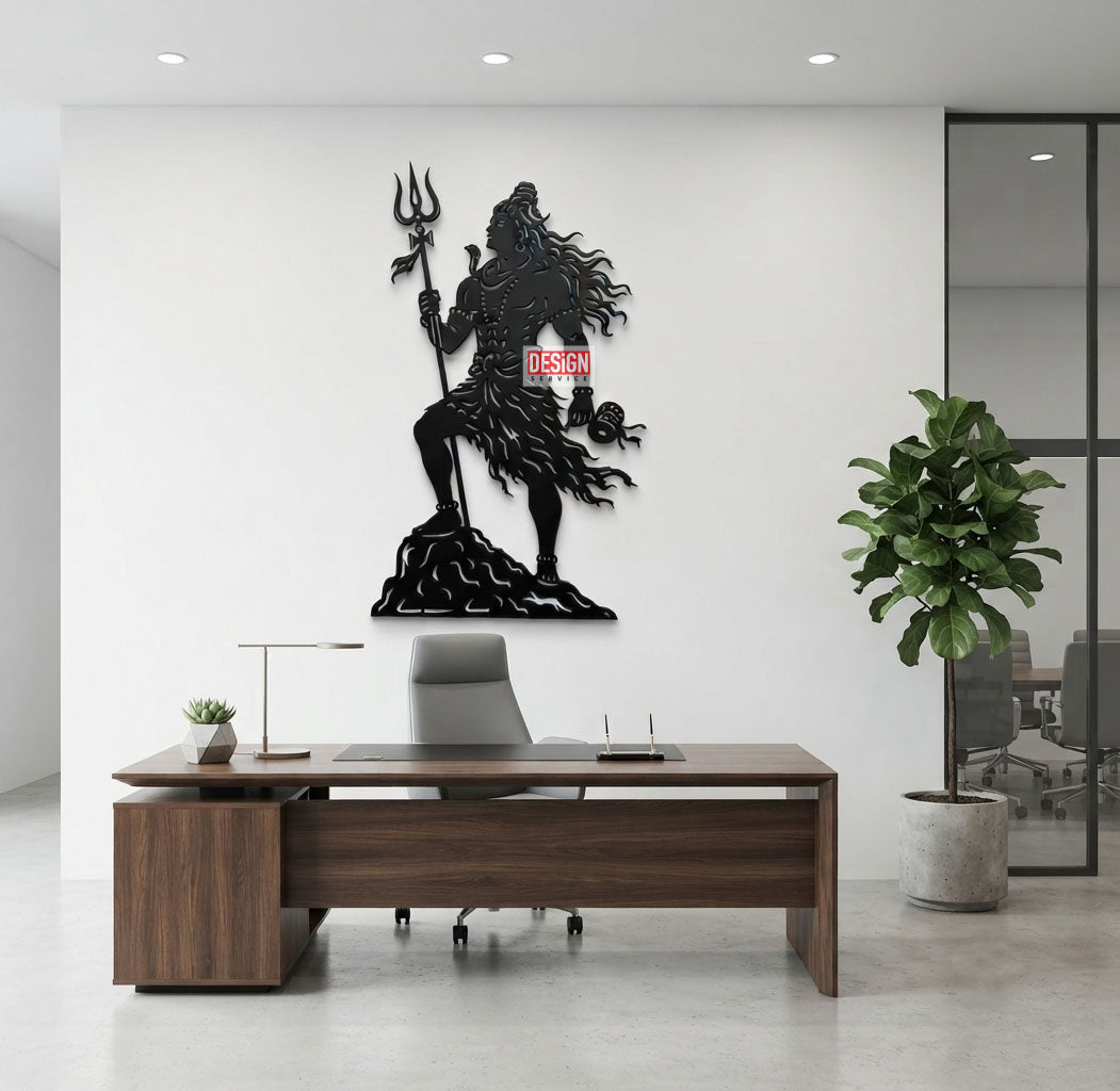 Mahadev (Shiv) Laser Cutting Design