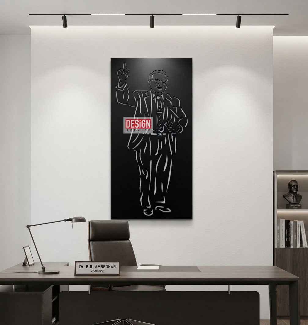 Dr. Bhimrao Ambedkar Laser Cutting Design