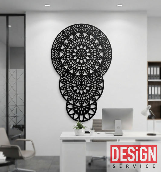 Mandala Wall Art Laser Cutting Design