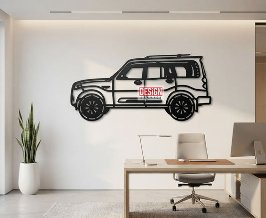 Mahindra Scorpio Car Laser Cutting Design