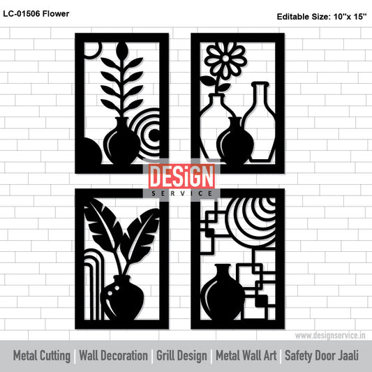 Flower Laser Cutting Design