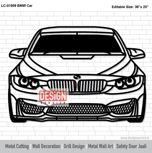BMW Car Laser Cutting Design