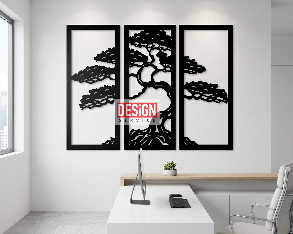 Tree Laser Cutting Design