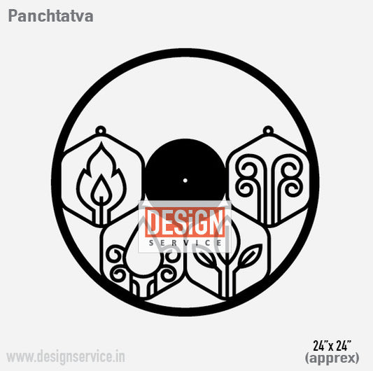 Laser Cutting Design Panchtatva