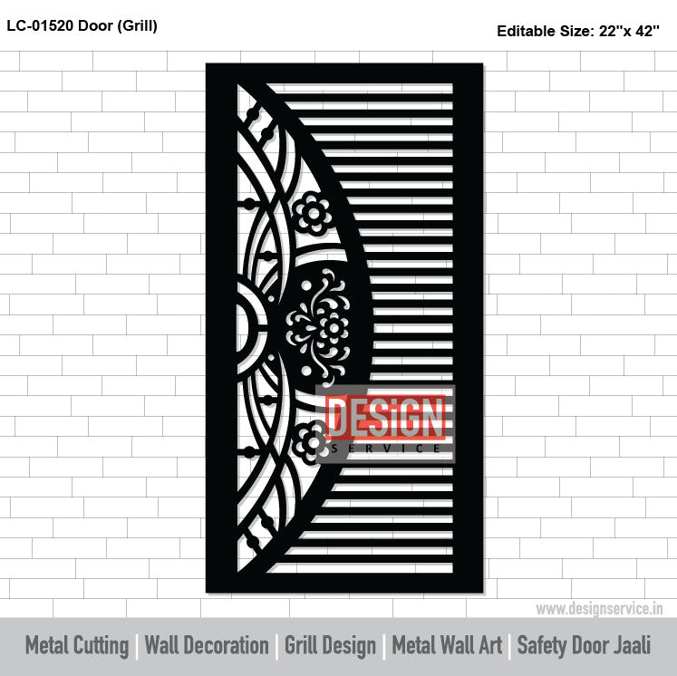 Door (Grill) Laser Cutting Design