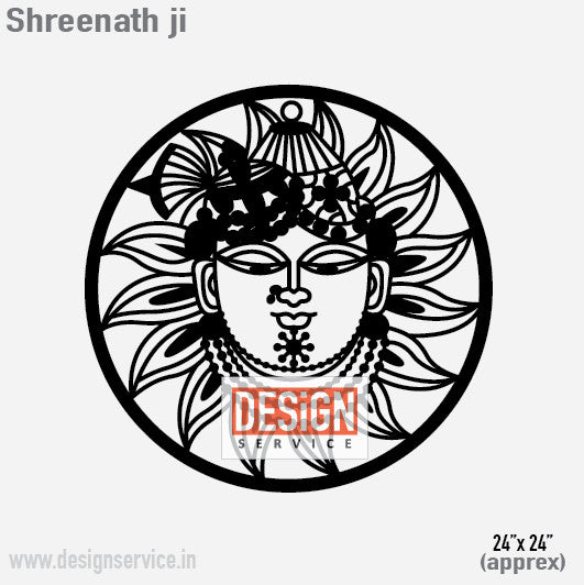 Laser Cutting Design Shreenathji Mukharvind