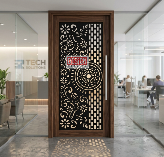 Door (Grill) Laser Cutting Design