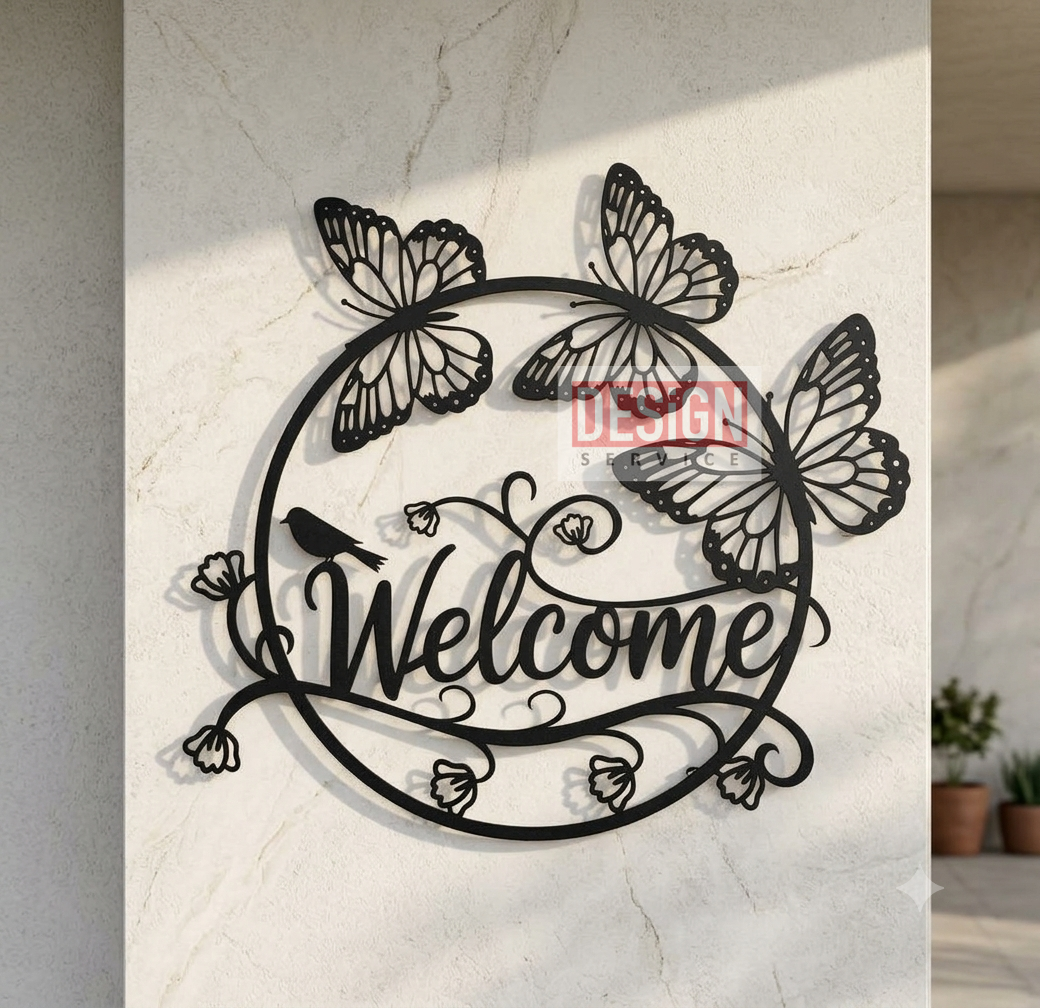 Laser Cutting Design Welcome