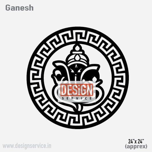 Laser Cutting Design Shri Ganesh