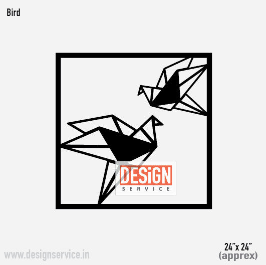 Laser Cutting Design Bird