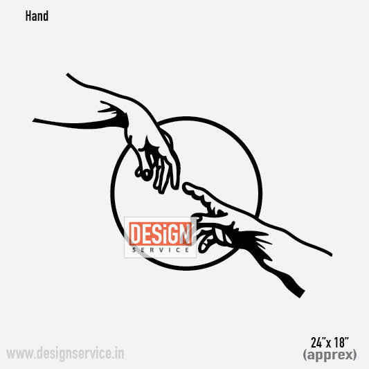 Laser Cutting Design Hand
