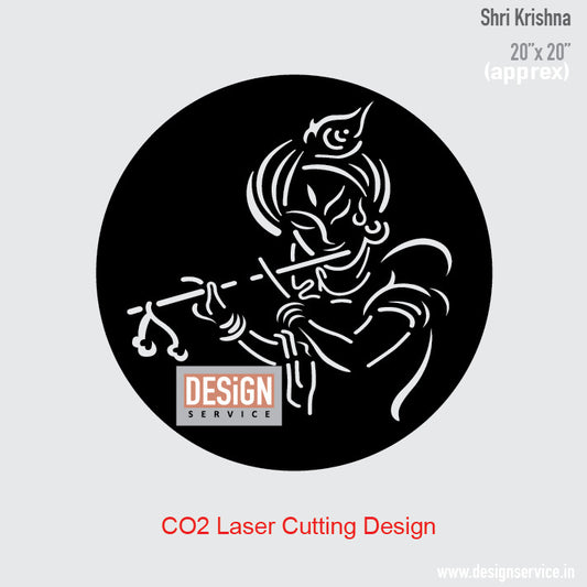 Shri Krishna Laser Cutting Design