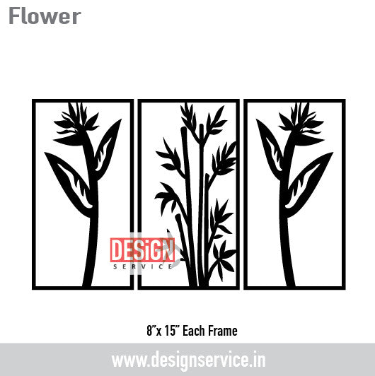 Flower Laser Cutting Design