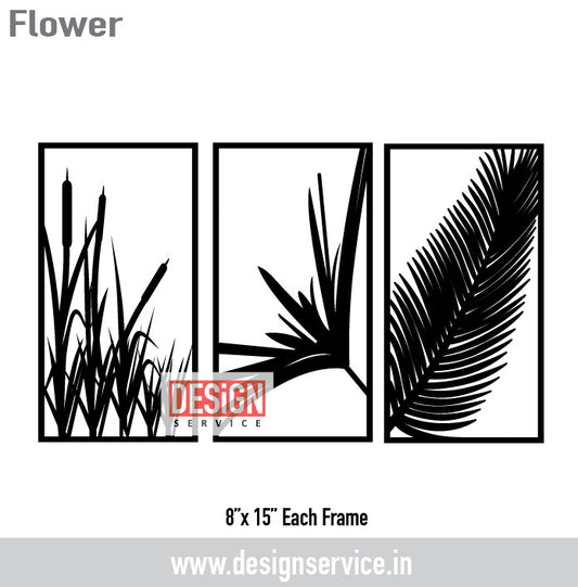 Flower Laser Cutting Design