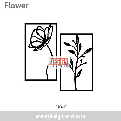 Flower Laser Cutting Design