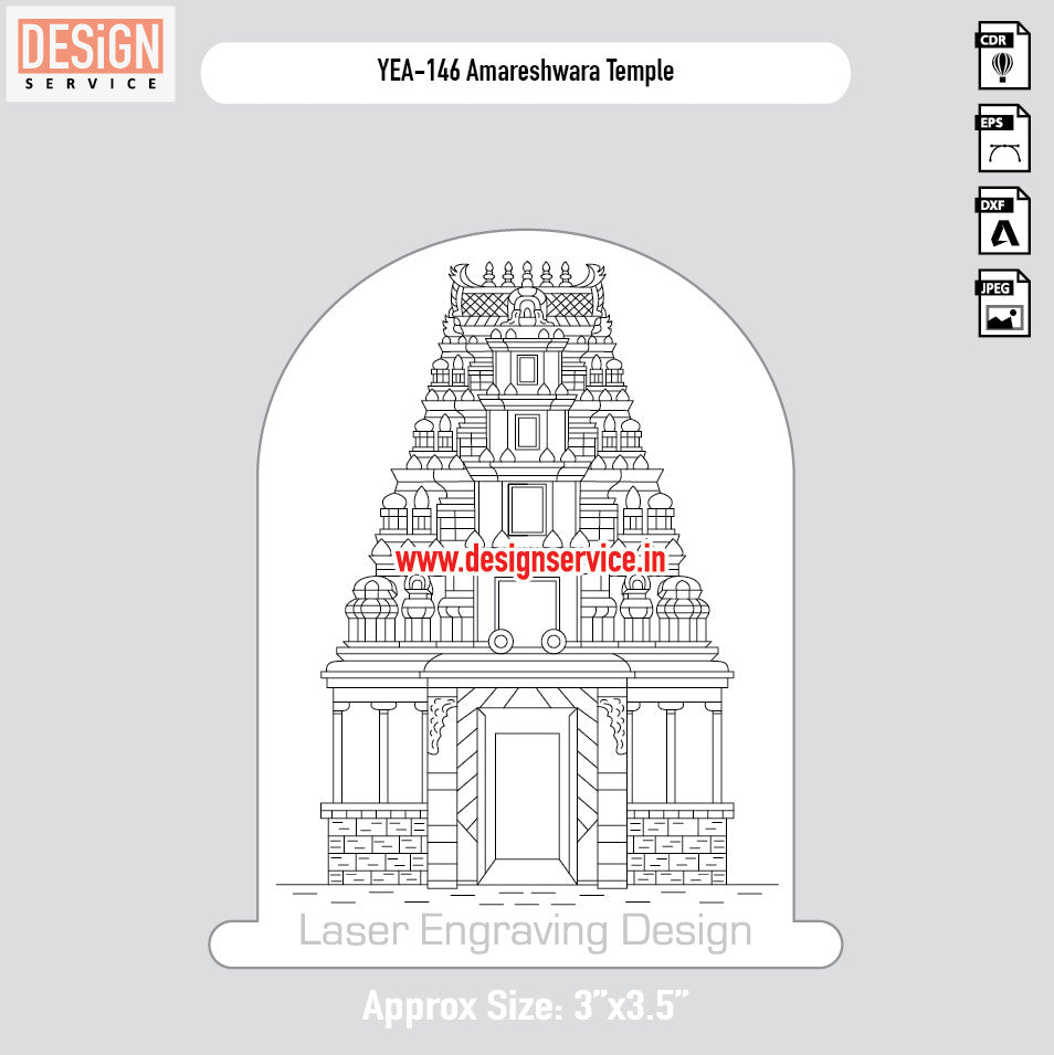 Amareshwara Temple Engraving Design