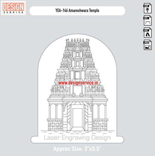 Amareshwara Temple Engraving Design