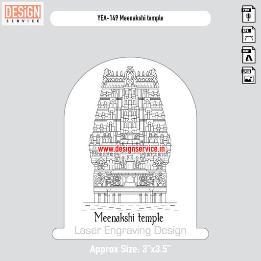 Meenakshi temple Engraving Design