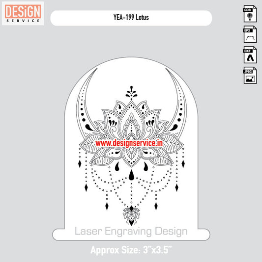 Lotus Engraving Design