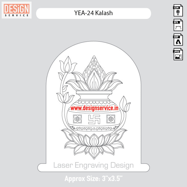Engraving Designh Kalash
