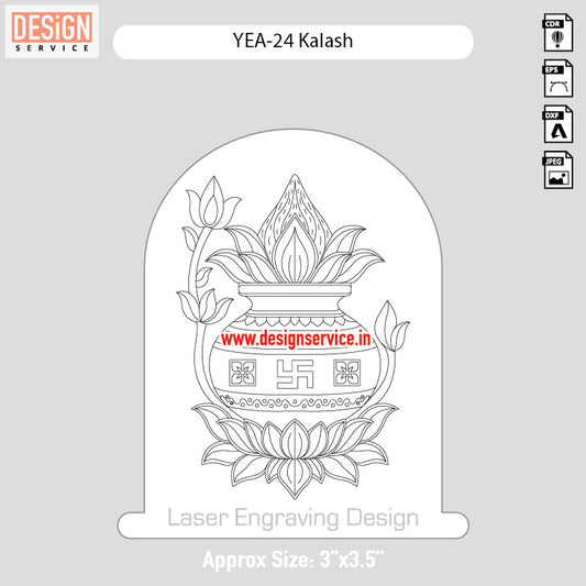 Engraving Designh Kalash