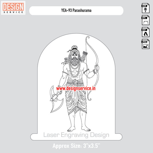 YEA-93 Parashurama Engraving Design